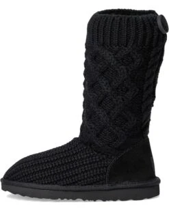 UGG Kids Classic Cardi Cabled Knit (Toddler/Little Kid) | Boots -The Cozy Boot 714sDY18boL. AC SR736920