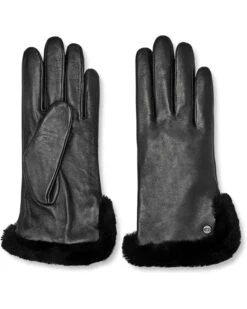 UGG Leather Sheepskin Vent Gloves with Conductive Tech Palm