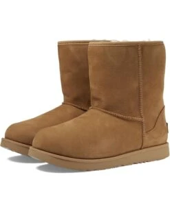 UGG Kids Classic Short II Waterproof (Little Kid/Big Kid) | Boots