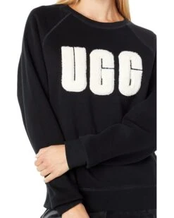 UGG Madeline Fuzzy Logo Crew Neck T-Shirt | Hoodies & Sweatshirts -The Cozy Boot 81uCIkVKrML. AC SR736920